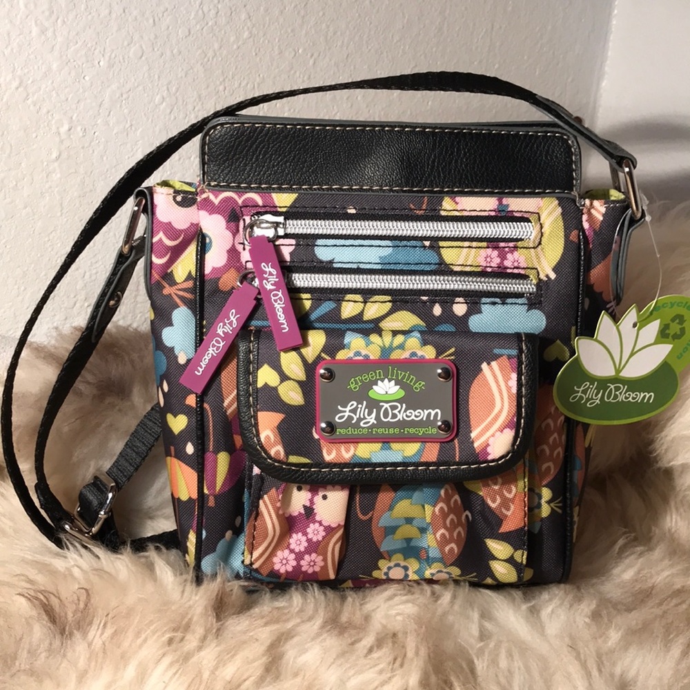 NWT Lily Bloom Jamie Crossbody - Cute Owls!